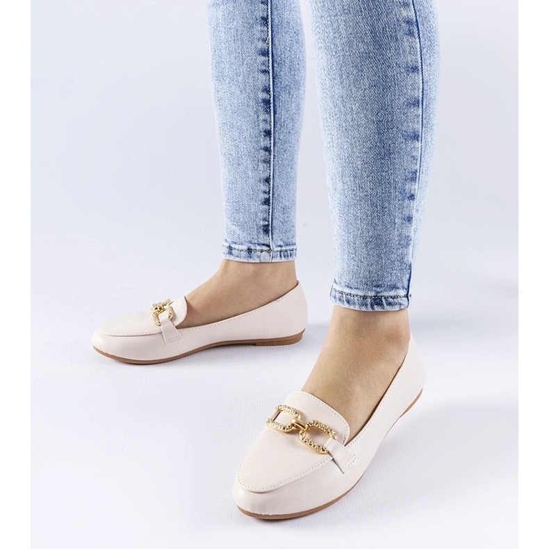 D/CEO Bež mokasine s kopčom iz Sovere 1