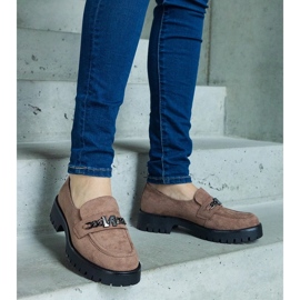 D/CEO Vinceza smeđe natikače od brušene kože smeđa 2