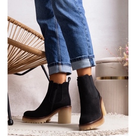 D/CEO Crne gležnjače na upečatljivu Nurea visoku petu crna 2