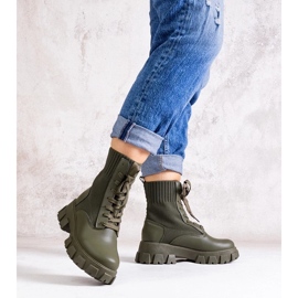 D/CEO Zelene čizme s fleksibilnim gornjištem iz Zogbe zelena 2