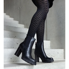 D/CEO Crne gležnjače slip-on od Motena eko kože crno 2