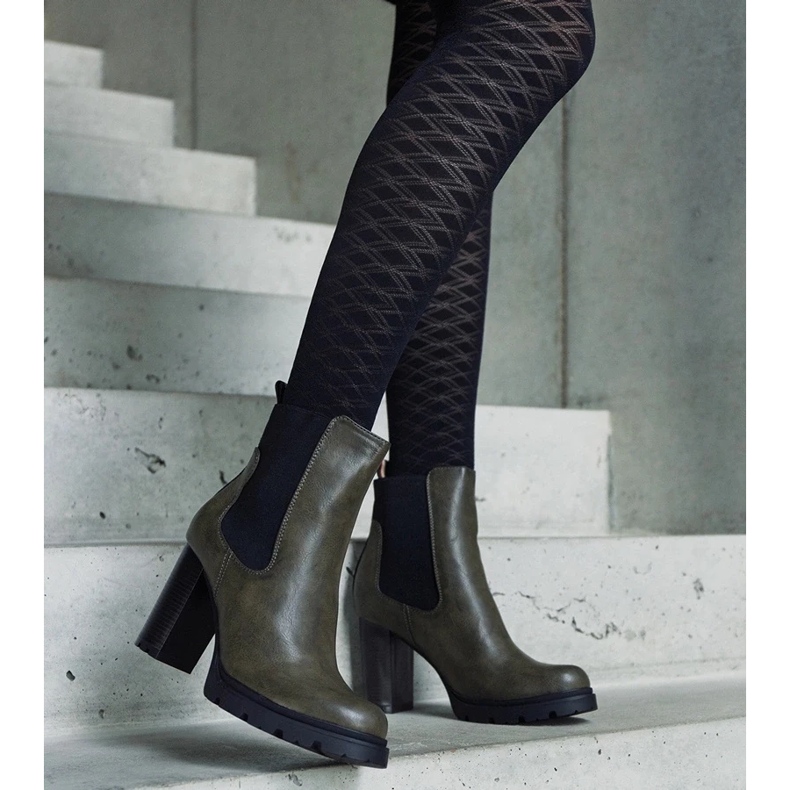 D/CEO Zelene natikače gležnjače od Motena eko kože zelena 1