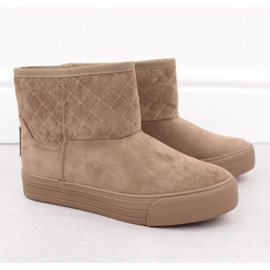 Ženske snježne čizme Big Star Int2041b beige bež 1