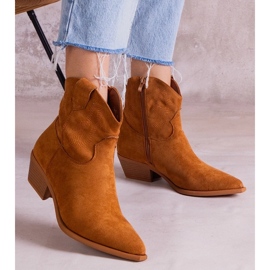 D/CEO Erinne smeđe gležnjače smeđa 2