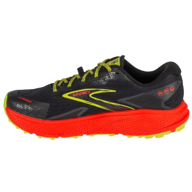 Brooks Divide 5 GTX 1104281D091 Crne tenisice za trčanje crno 1
