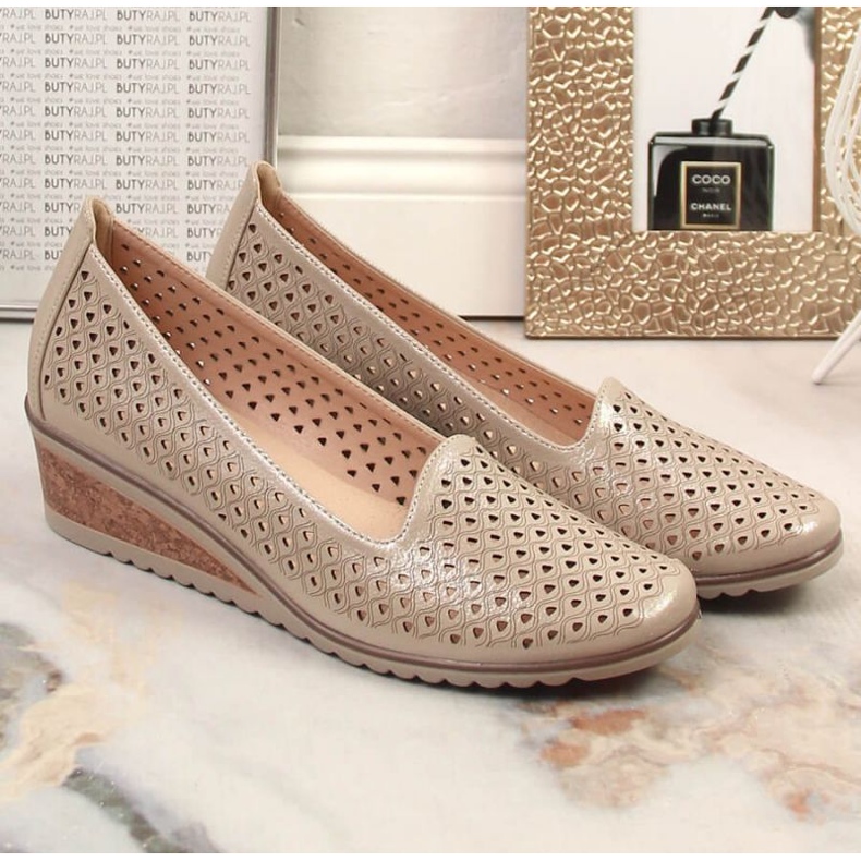 Cipele za sidrenje Potocki SZ12018 bež 1