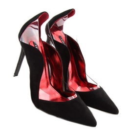 Crne igle s prozirnim umetcima crna 1