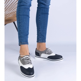 Crne klasične Oxford cipele crno 1