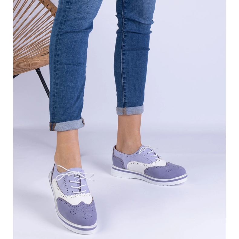 Violet Classic Oxford Cipele ljubičasta 1
