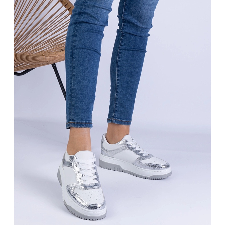 Srebrne tenisice na gustom potplatu srebro 1