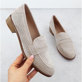 Lords Openwork Cipele, Beige Potocki SZ12585 bež 1