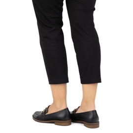 Exquisite Ženske kožne pumpe 1510ex crne crno 2