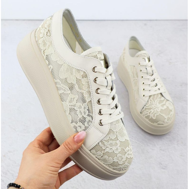 S.Barski Cipele na platformi S. Barski HY51-059 bež 1