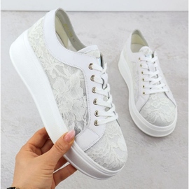 S.Barski Cipele na platformi S. Barski HY51-059 White bijela 1