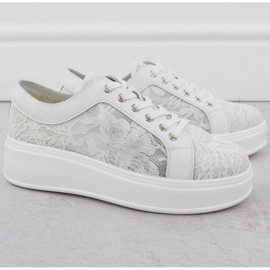 S.Barski Cipele na platformi S. Barski HY51-059 White bijela 2