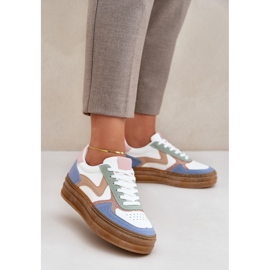 Ženske se teže sa sjajem na platformi plava 2