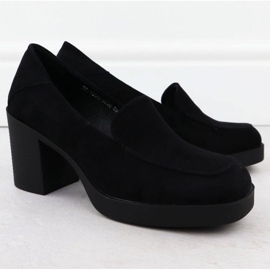 Potocki istaknute cipele u SZ12547 WOL288A crna 2