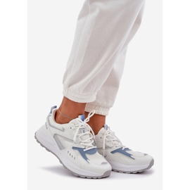 Ženske sportske cipele Big Star NN274A094 Hi-Poly sustav bijelo-plavi sustav bijela 1