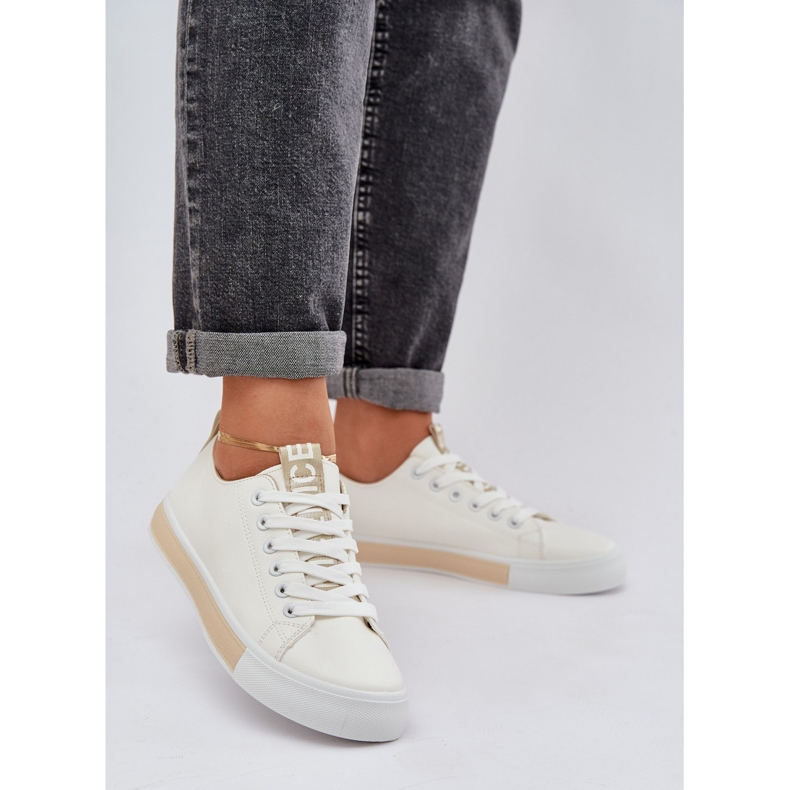 Klasične zlatne zloty tenisice zlatna 2