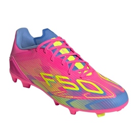 Adidas F50 League FG/MG IE1291 nogometne cipele ružičasta 1