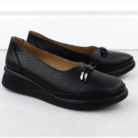 Cipele na crnoj platformi za otvoreni otvor Vinceza 7896 2