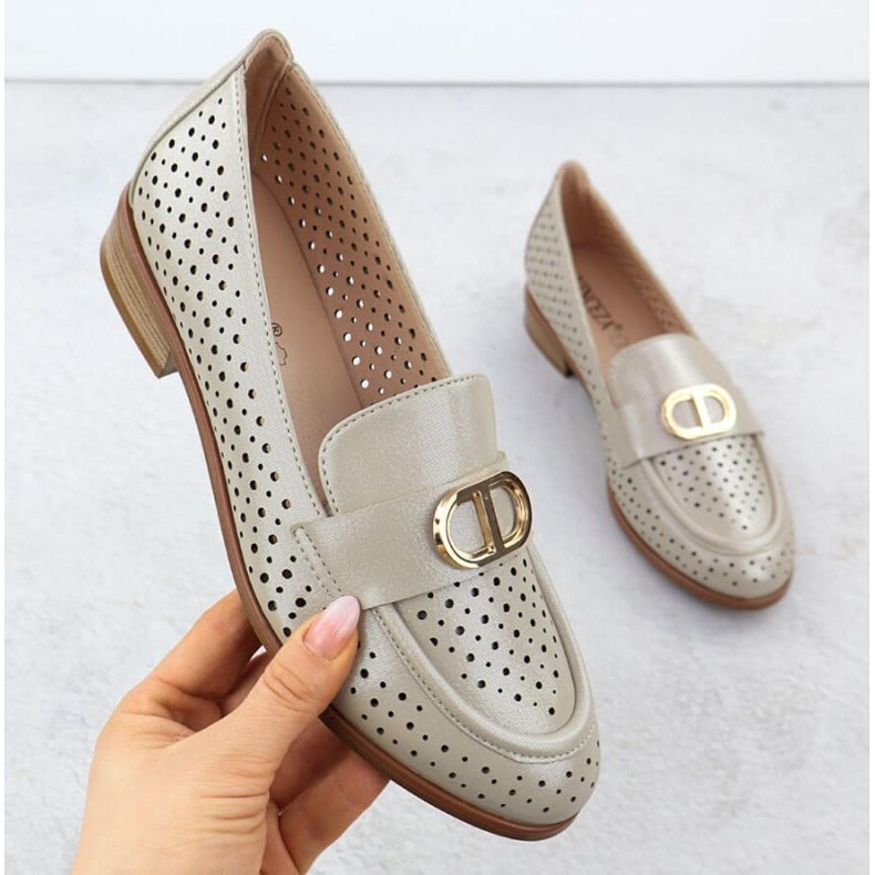 Openwork cipele Vinceza u 58516 JAN364 zlatni 1