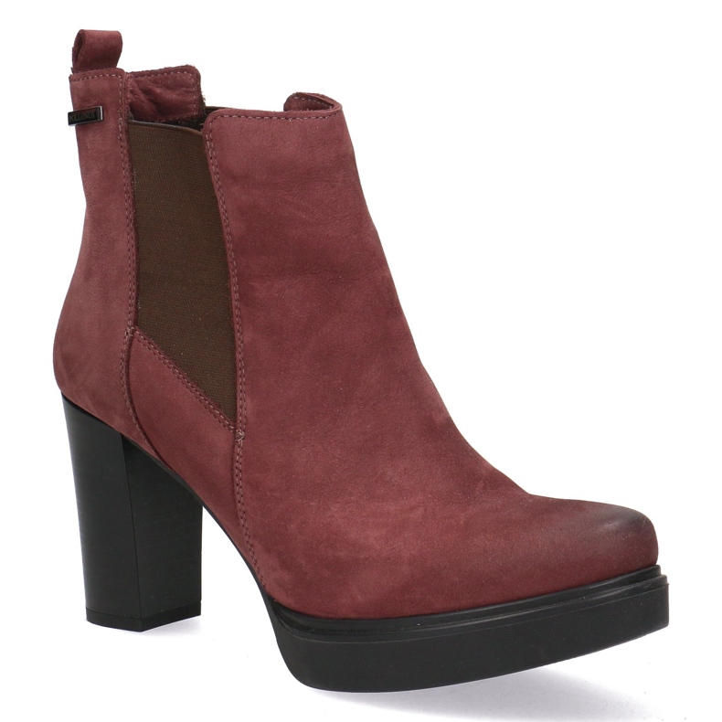 Polbut Ženske kožne potpetice Pollonus Burgundija 5-0871-011 crvena 1