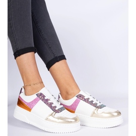 Višebojne ženske tenisice na gustom potplatu raznobojna 2