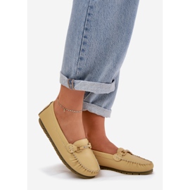 S.Barski Ravne kožne looferi s ukrasom S. Barski LR51-547 žuti žuta boja 1