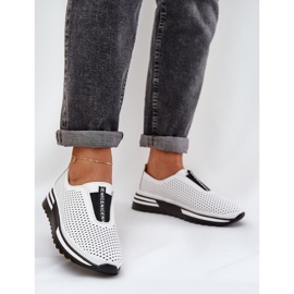 S.Barski Užene ženske cipele izrađene od prirodne kože S. barski LR51-672 bijela 2