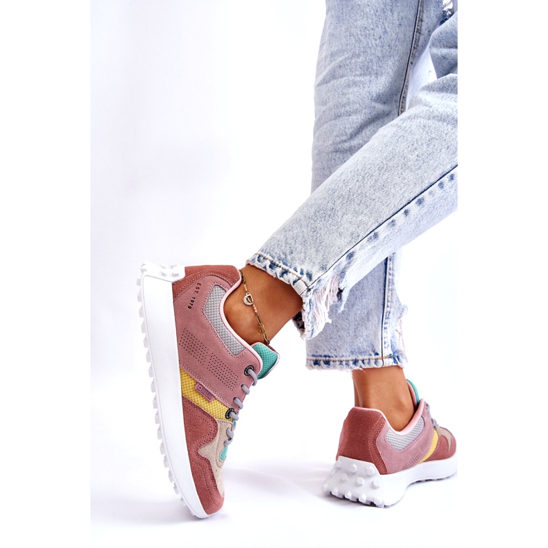 Big Star Ženske tenisice s velikim zvijezdama ružičasta 1