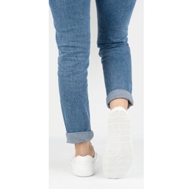 Olivier Bosonoge žene minimalističke kožne tenisice 770 perforirane bijele boje bijela 1