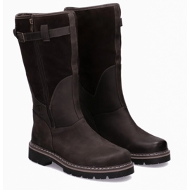 Izdržljive taktičke čizme-myśliwskie kože baribal pollonus Brown 6-0104-001 smeđa smeđa 1