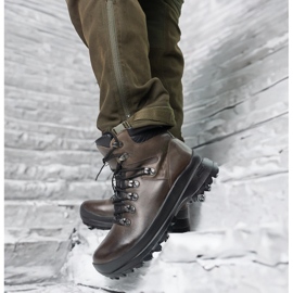 Pollonus Trekking cipele, kožni taktički-medan polonus 6-0126-002 smeđi bizon smeđa smeđa 2