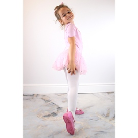 Papuče za djevojčice, ružičaste svjetlucave kućne sandale Nazo ružičasta 2