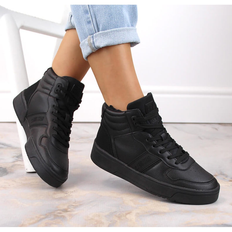 Sportske cipele crne tenisice Big Star KK274262 crno 1