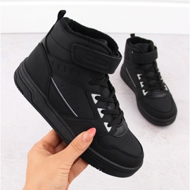 Dječje izolirane crne sportske cipele Big Star OO374122 crno 1