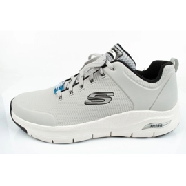 Muške sportske cipele Skechers Arch Fit 232200-LGBK siva 2