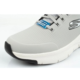 Muške sportske cipele Skechers Arch Fit 232200-LGBK siva 4