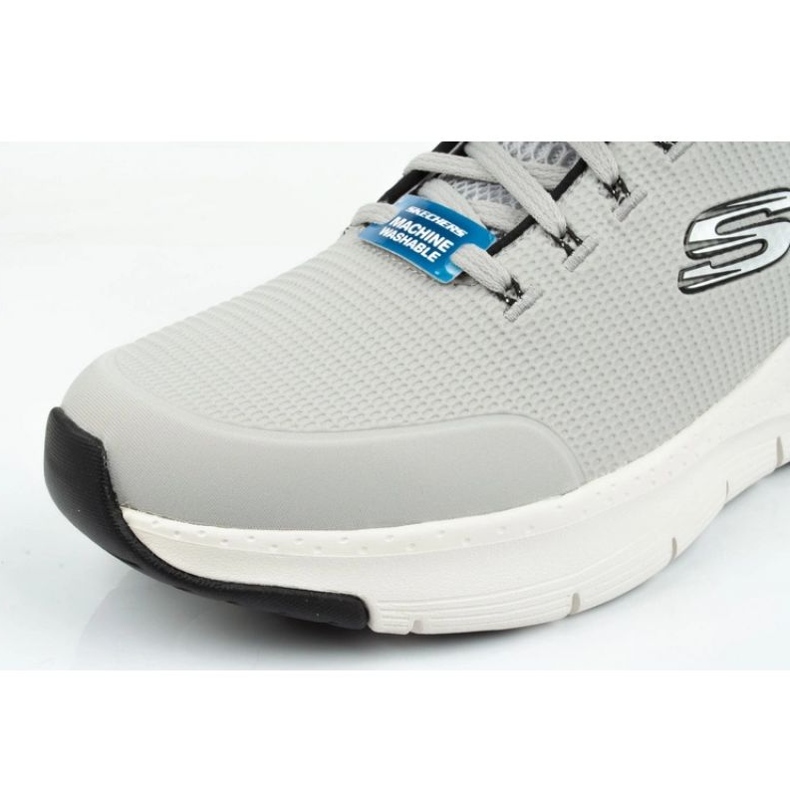 Muške sportske cipele Skechers Arch Fit 232200-LGBK siva 4