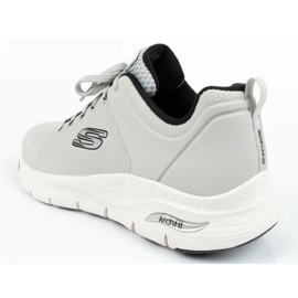 Muške sportske cipele Skechers Arch Fit 232200-LGBK siva 8