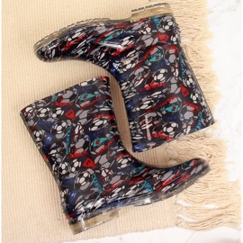 T.Sokolski Dječačke galoše T. Sokolskog crno 2