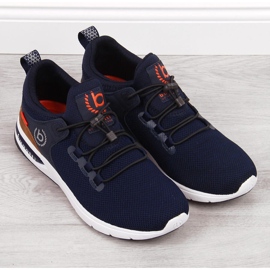 Muške sportske cipele Navy Blue Bugatti JJ153028 plava 1