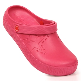 Ženske roze papuče kroks pink Big Star II275007 ružičasta 1