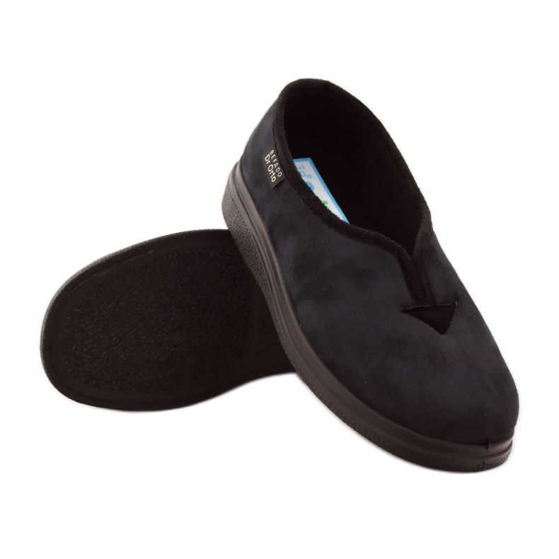 Befado ženske cipele mokasine Dr.Orto papuče crna 3