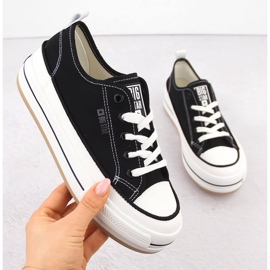 Crne ženske tenisice s platformom Big Star NN274204 crna 1