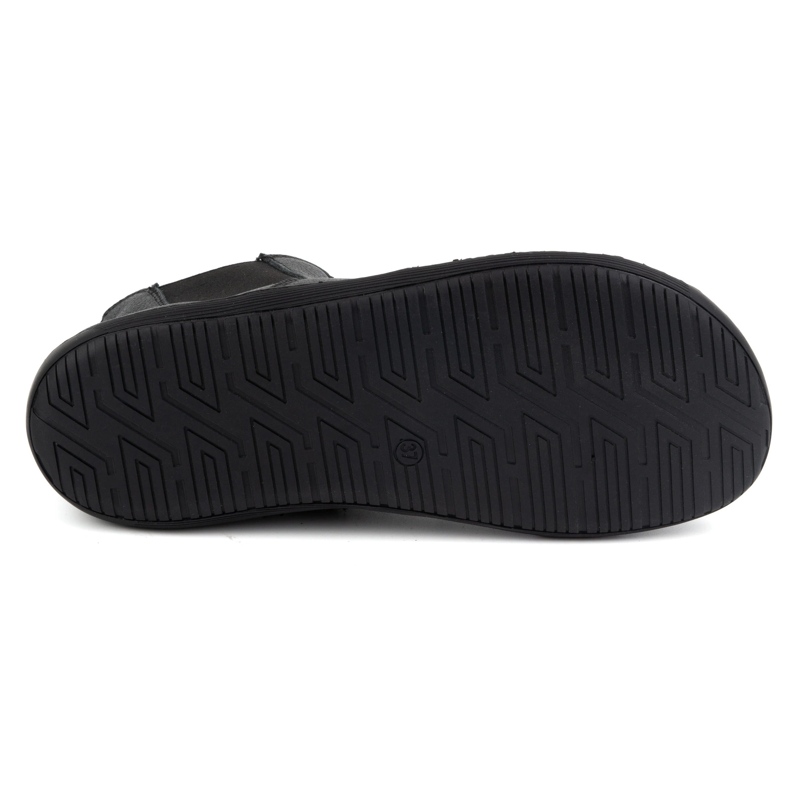 Olivier Ženske Chelsea čizme s patentnim zatvaračem, izolirane 1263, crne crno 5