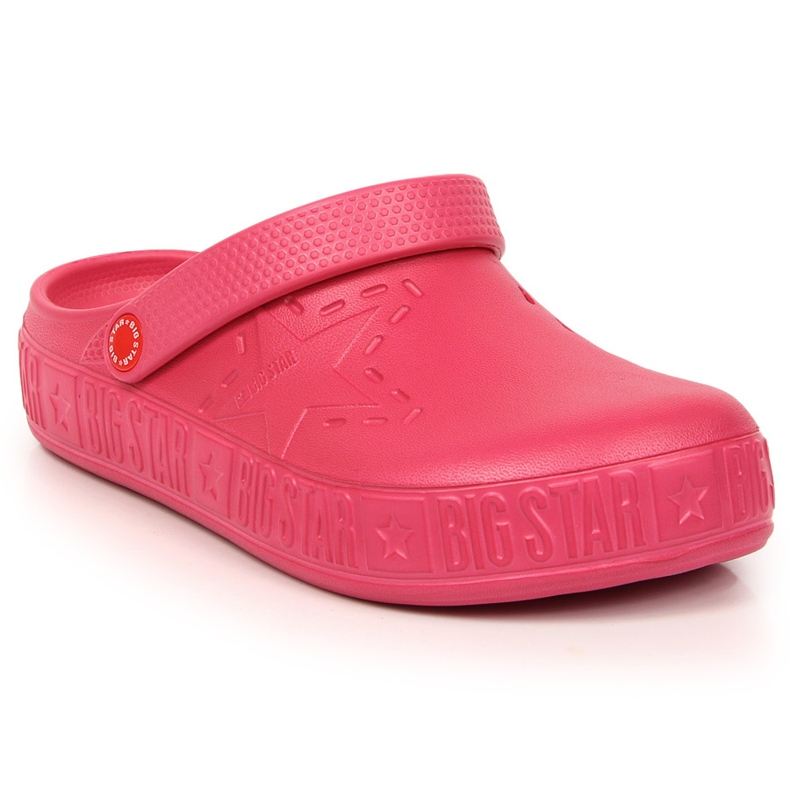 Ženske roze papuče kroks pink Big Star II275007 ružičasta 2
