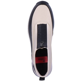 Tenisice ženske gležnjače bež Rieker N6352-60 2