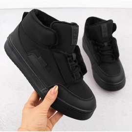 Ženske crne izolirane čizme Big Star OO274A530 crna 1